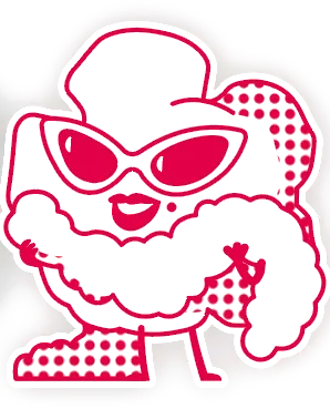 Mascotte PopComedy Framboise acidulée