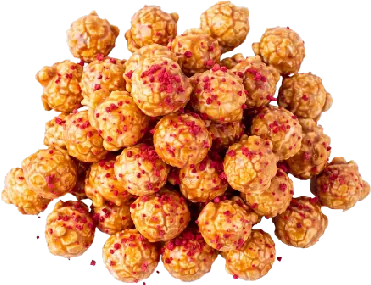 Popcorn sans huile PopComedy framboise, en vrac