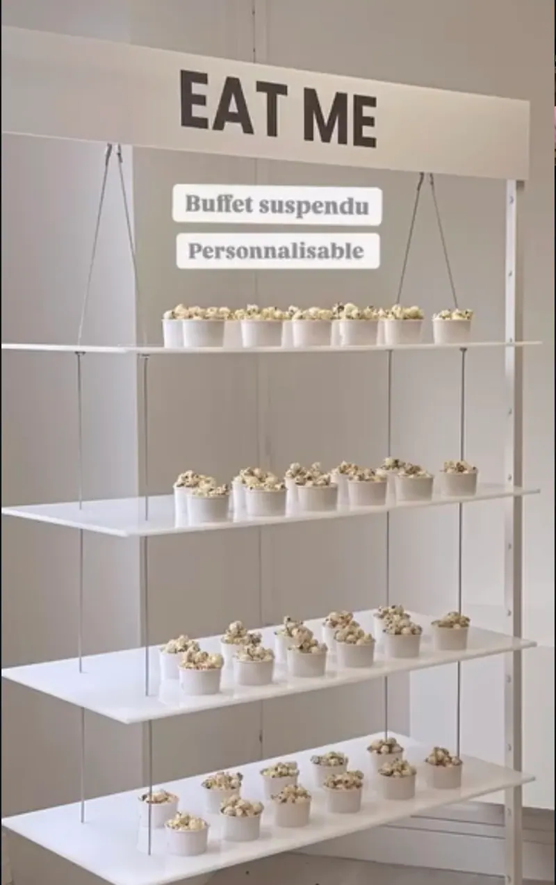 Activation PopComedy : buffet suspendu