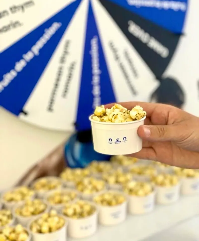 Activation PopComedy pour Decathlon : cups marquées