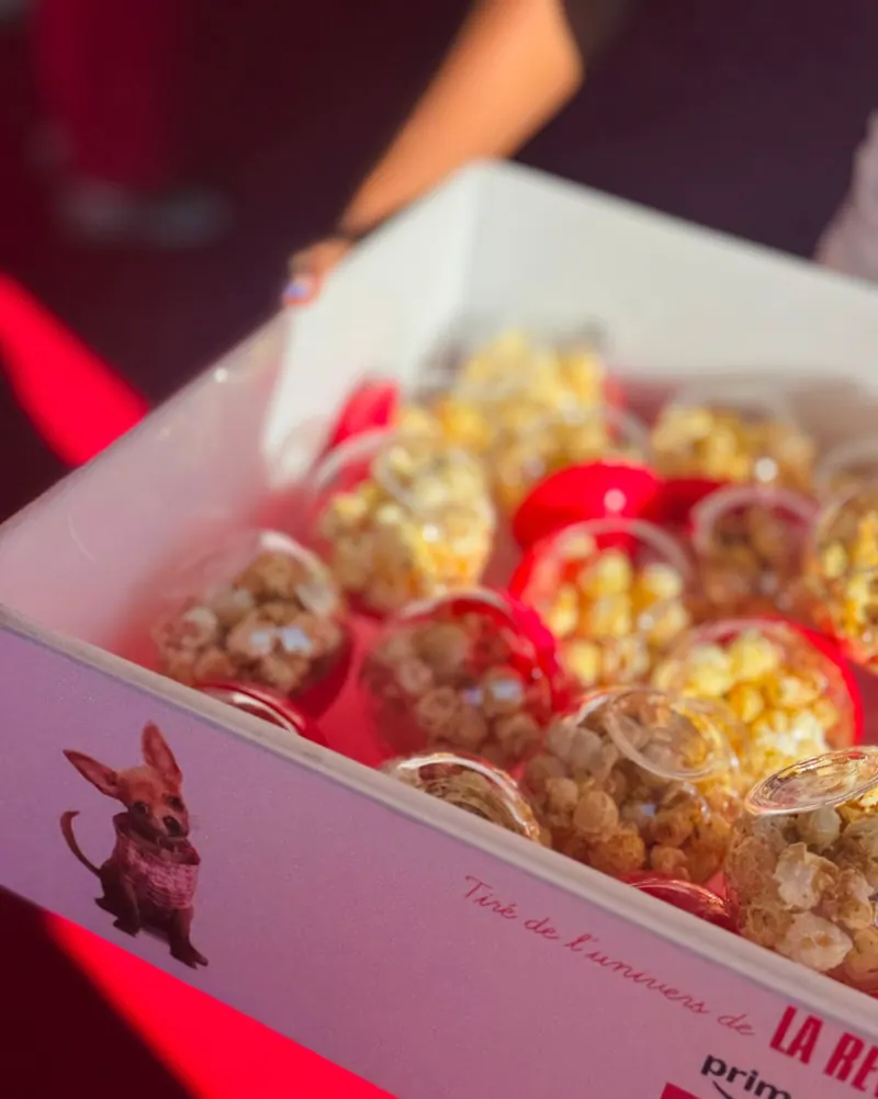 Activation PopComedy pour Netflix : contenants marqués